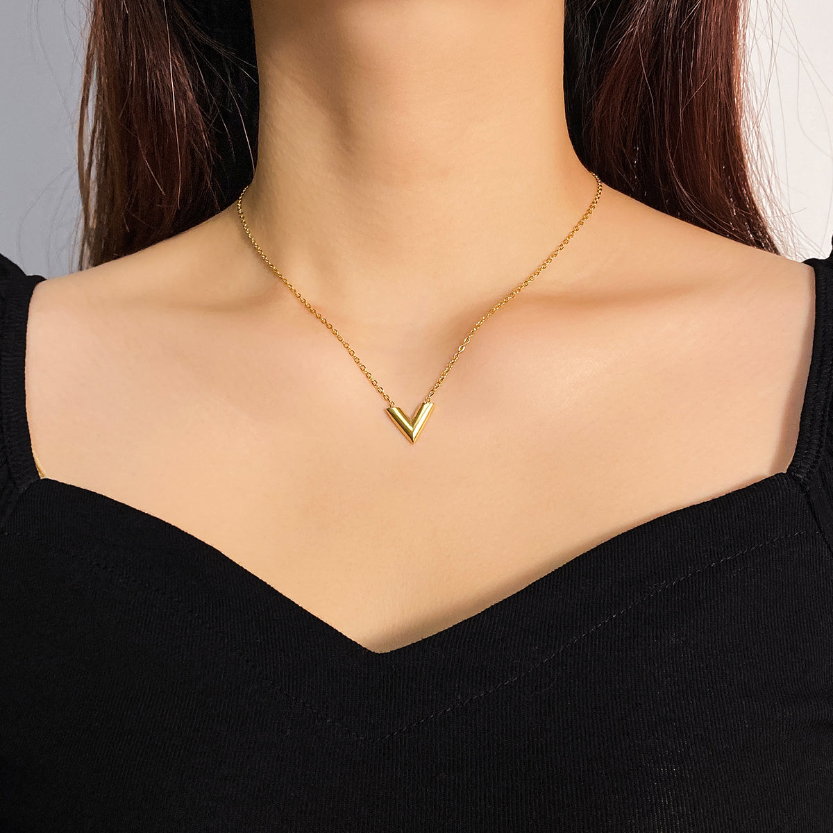 V-Line Minimalist Necklace