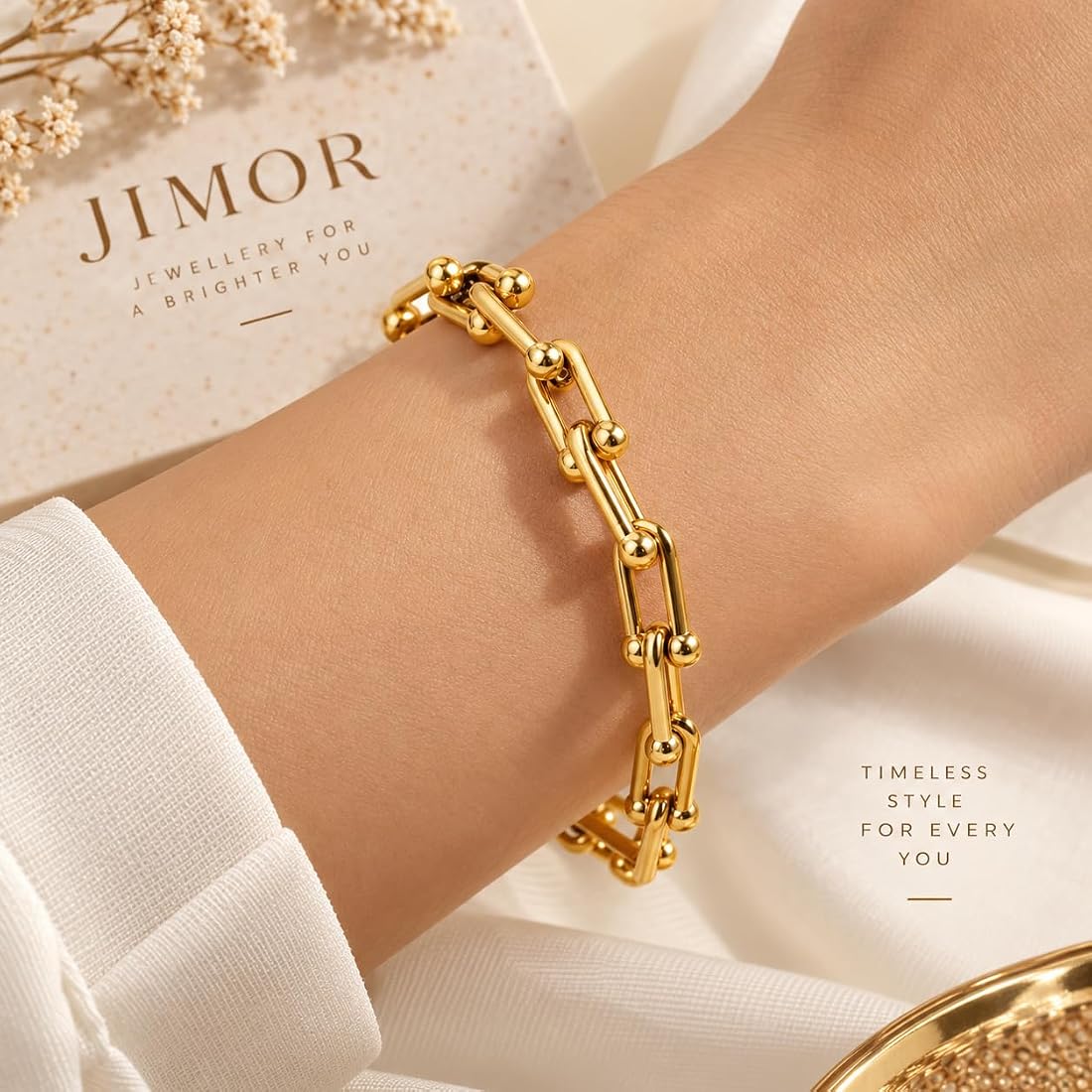 Golden Luxe Link Bracelet