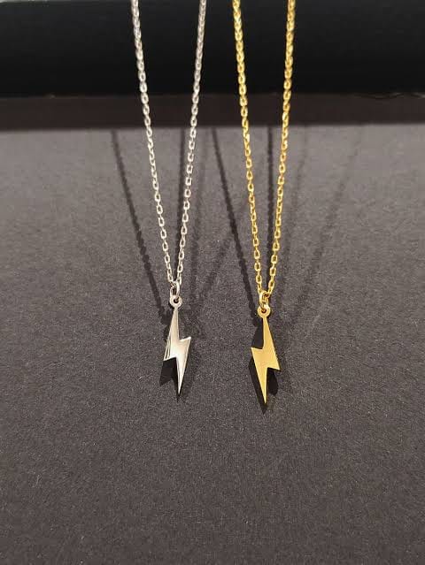 Lightning Necklace - Zavyra Jewels (10)